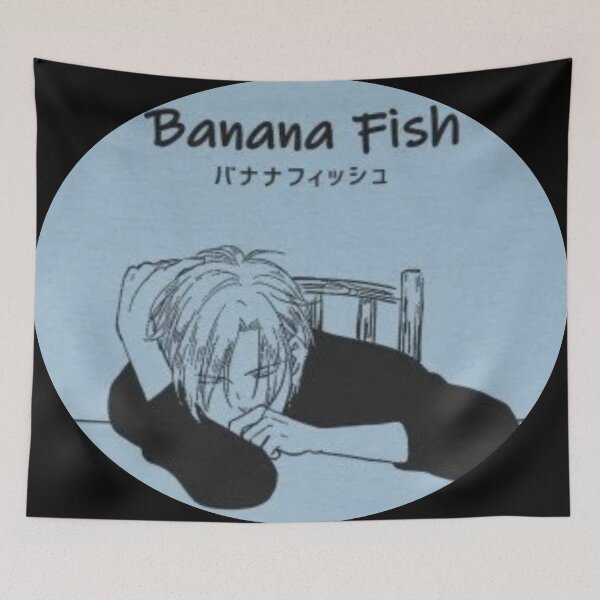 Item preview, Ash Lynx sleeping - Banana Fish designed and sold by ArtAndDesignA.