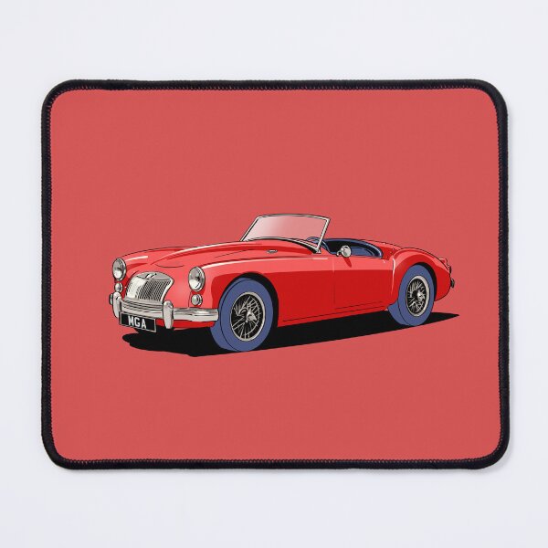 Item preview, Classic MG MGA Roadster in Red designed and sold by Webazoot Industries - Car Art.