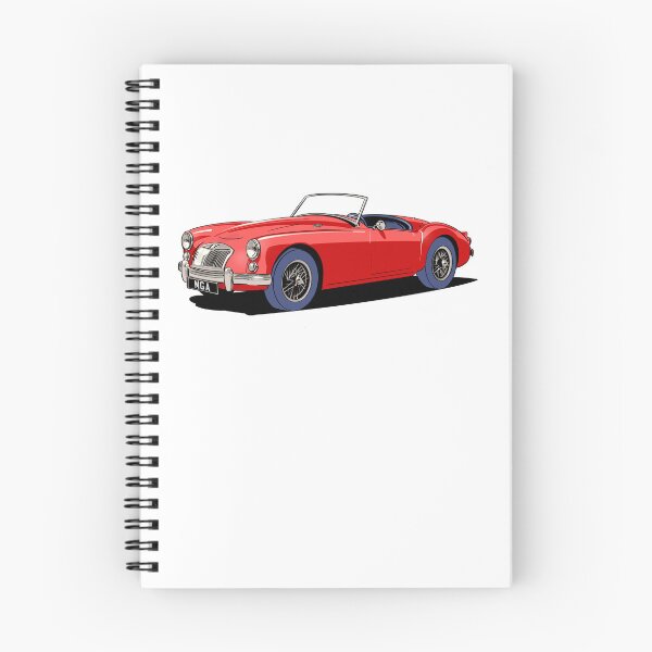 Item preview, Classic MG MGA Roadster in Red designed and sold by Webazoot Industries - Car Art.