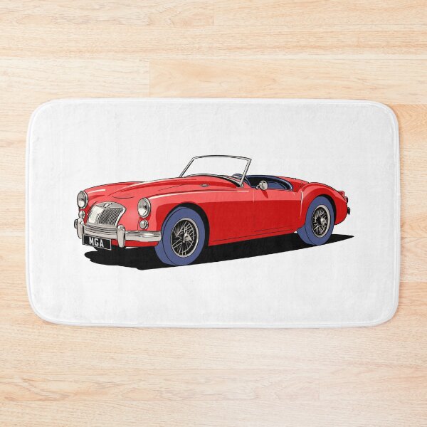 Item preview, Classic MG MGA Roadster in Red designed and sold by Webazoot Industries - Car Art.