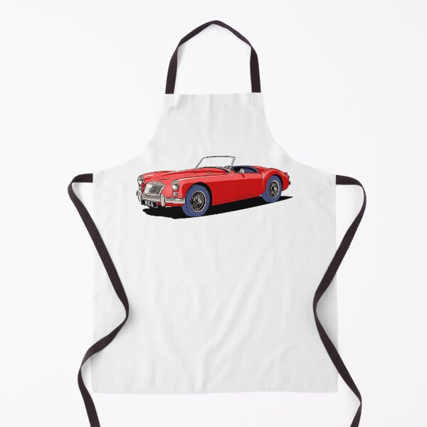 Item preview, Classic MG MGA Roadster in Red designed and sold by Webazoot Industries - Car Art.