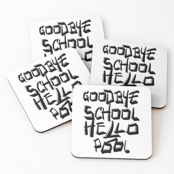 Item preview, Goodbye School Hello Pool Student/Teacher Summer Design designed and sold by MimsTees.