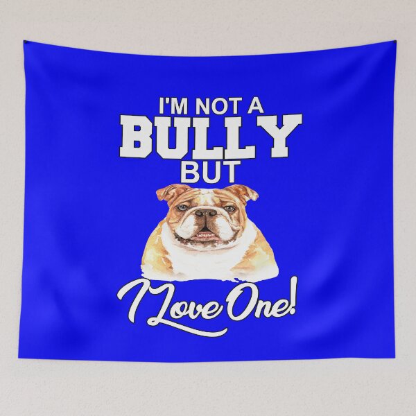 Item preview, Bulldog Owner I'm Not A Bully But I Love One  designed and sold by fantasticdesign.