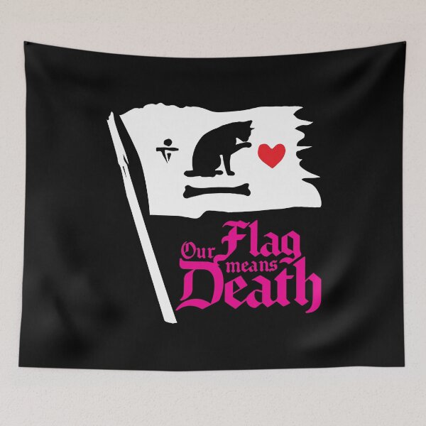 Item preview, Our flag Means death flag designed and sold by blackdogshop.
