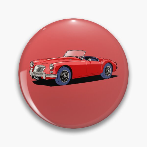 Item preview, Classic MG MGA Roadster in Red designed and sold by Webazoot Industries - Car Art.