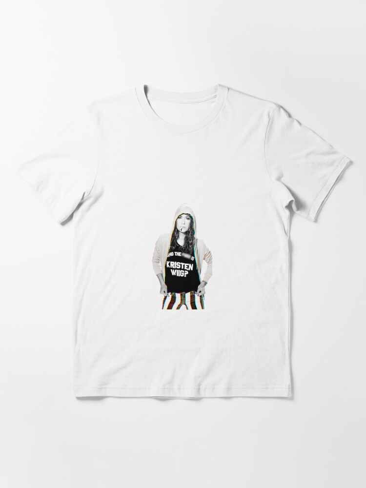 Who The F Is Kristen Wiig T Shirt By Sassysnowglobe Redbubble