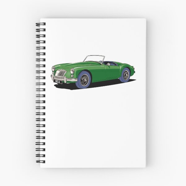 Item preview, Classic MG MGA Roadster in Green designed and sold by Webazoot Industries - Car Art.