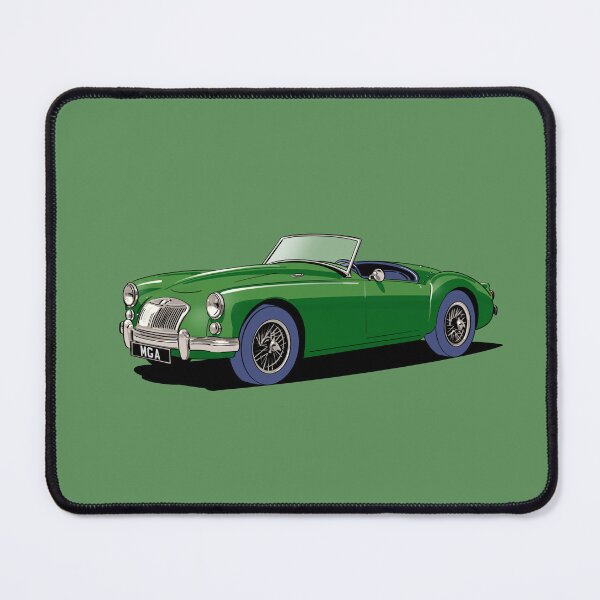 Item preview, Classic MG MGA Roadster in Green designed and sold by Webazoot Industries - Car Art.