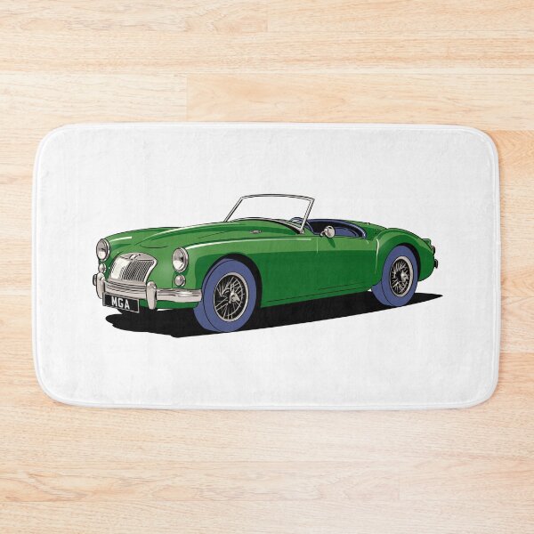 Item preview, Classic MG MGA Roadster in Green designed and sold by Webazoot Industries - Car Art.