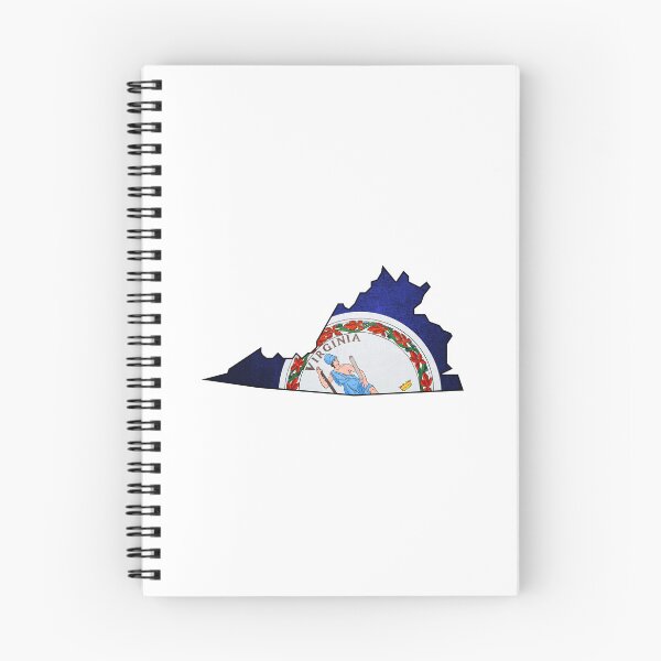 Item preview, Virginia Map Flag designed and sold by BeccaDaniels.