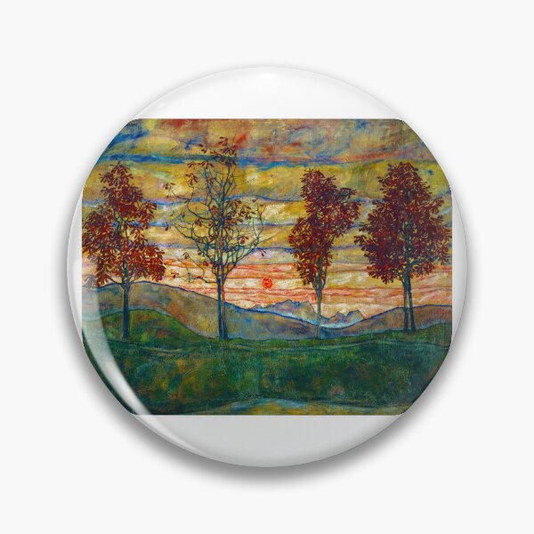 Item preview,  Egon Schiele Paintings | Vier Baeume -Four Trees  designed and sold by TeeARTHY.