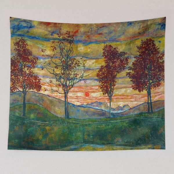 Item preview,  Egon Schiele Paintings | Vier Baeume -Four Trees  designed and sold by TeeARTHY.