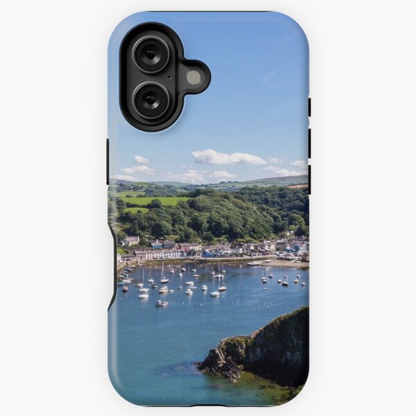 Item preview, Fishguard Harbour Landscape designed and sold by LeeAron.