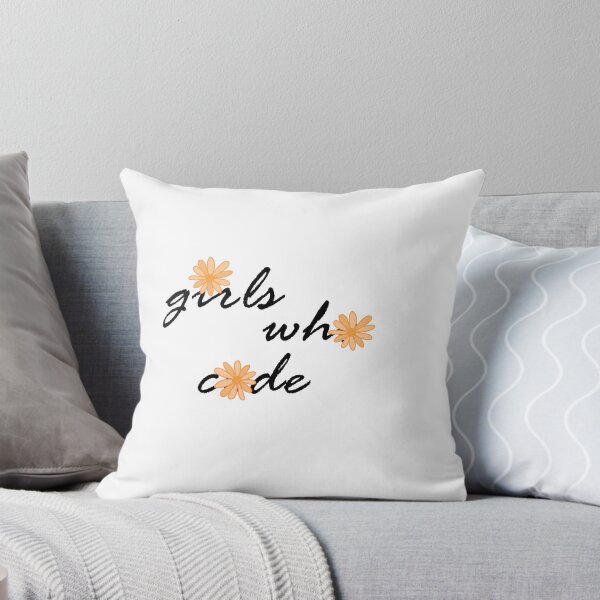 Item preview, Girls who code -orange designed and sold by ECKDesign.