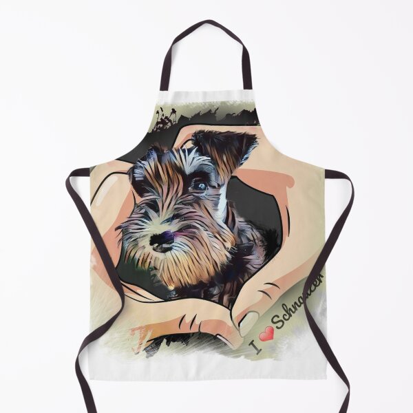 Item preview, schnauzer designed and sold by MidaArt.