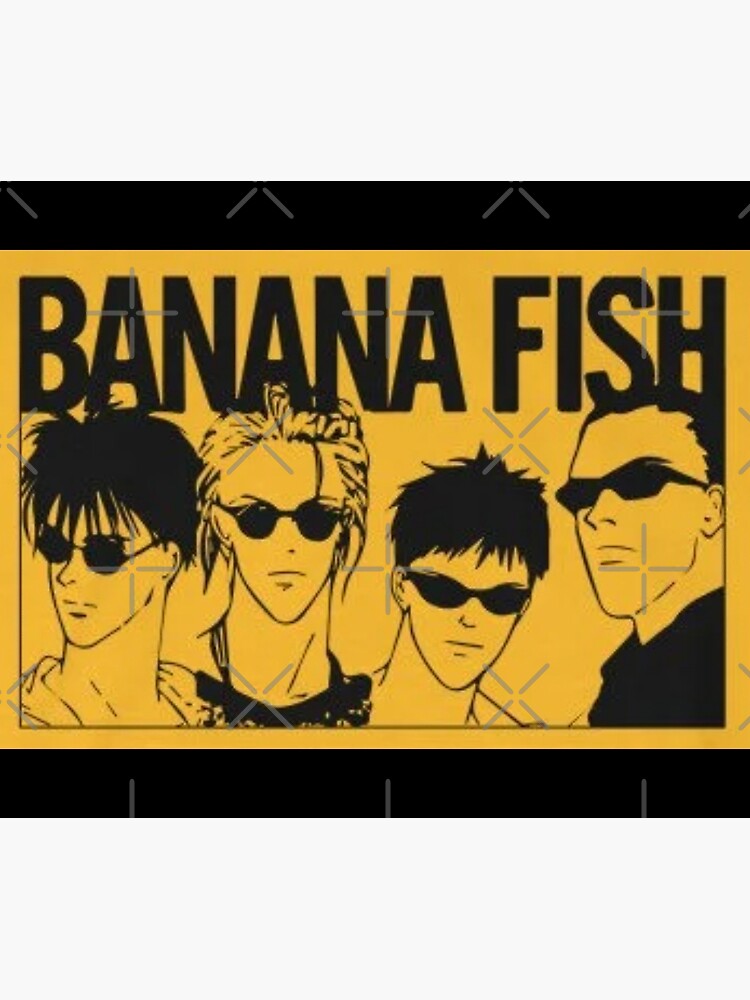 "Banana Fish Characters crew" Poster for Sale by ArtAndDesignA Redbubble