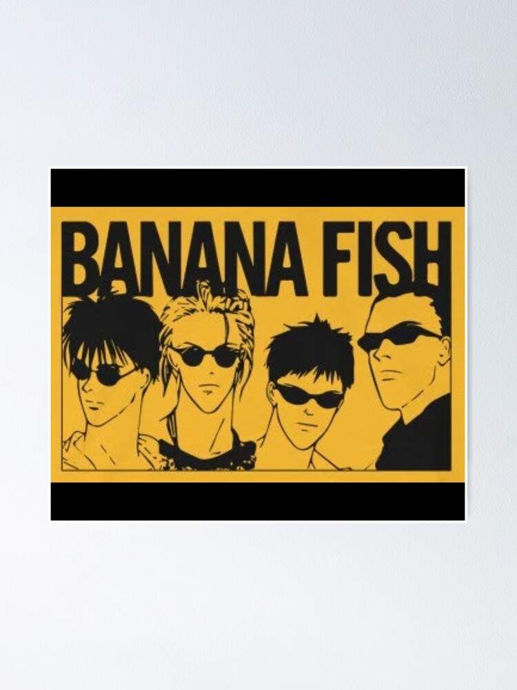 "Banana Fish Characters crew" Poster for Sale by ArtAndDesignA Redbubble