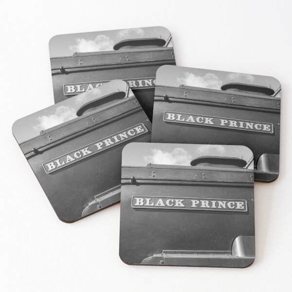 Item preview, Black Prince steam train name plate designed and sold by cdkphotos.