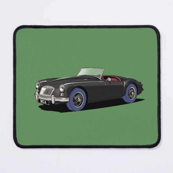 Item preview, Classic MG MGA Roadster in Black designed and sold by Webazoot Industries - Car Art.