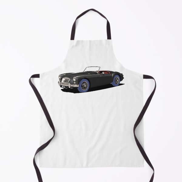 Item preview, Classic MG MGA Roadster in Black designed and sold by Webazoot Industries - Car Art.