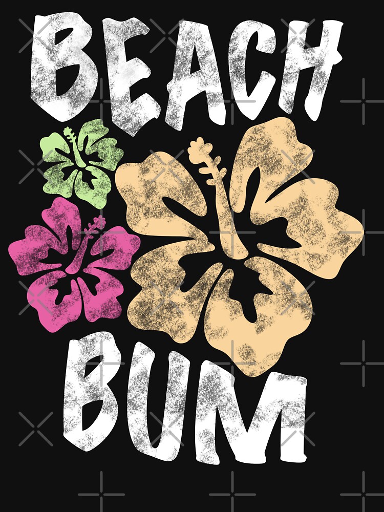 Disover Vintage Y2K Beach Bum Hibiscus Flower Pattern