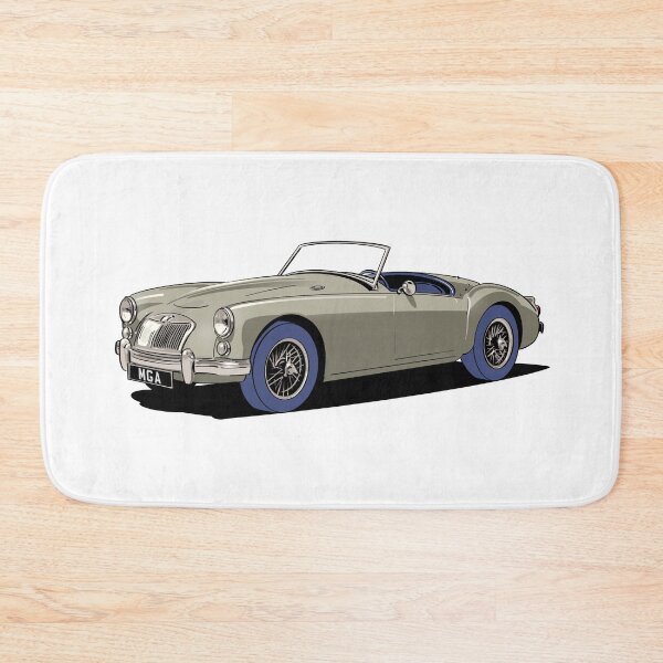 Item preview, MGA Roadster in Grey designed and sold by Webazoot Industries - Car Art.