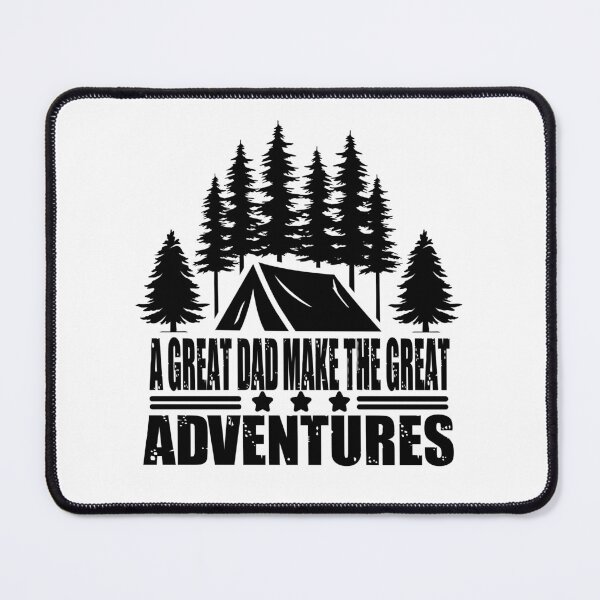 Item preview, A Great Dad Make The Great Adventures Camping Design designed and sold by limos.