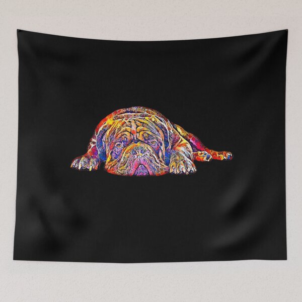 Item preview, Dogue De Bordeaux Pop Art Design designed and sold by NiftyTees.