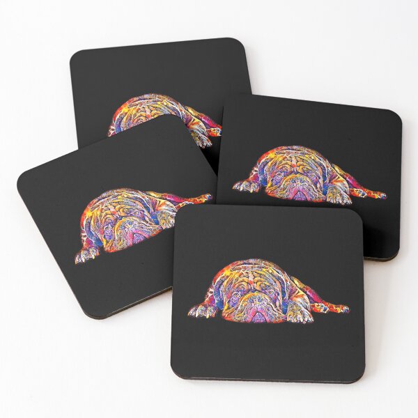 Item preview, Dogue De Bordeaux Pop Art Design designed and sold by NiftyTees.