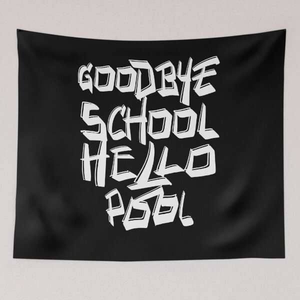 Item preview, Goodbye School Hello Pool Student/Teacher Summer Design designed and sold by MimsTees.
