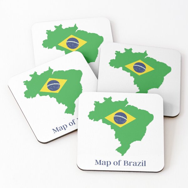 Item preview, Map of Brazil designed and sold by Tienda-Vane.
