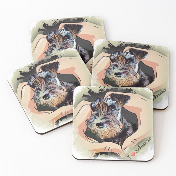 Item preview, schnauzer designed and sold by MidaArt.