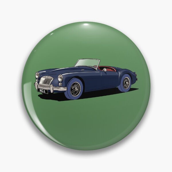 Item preview, MG MGA Roadster in blue designed and sold by Webazoot Industries - Car Art.