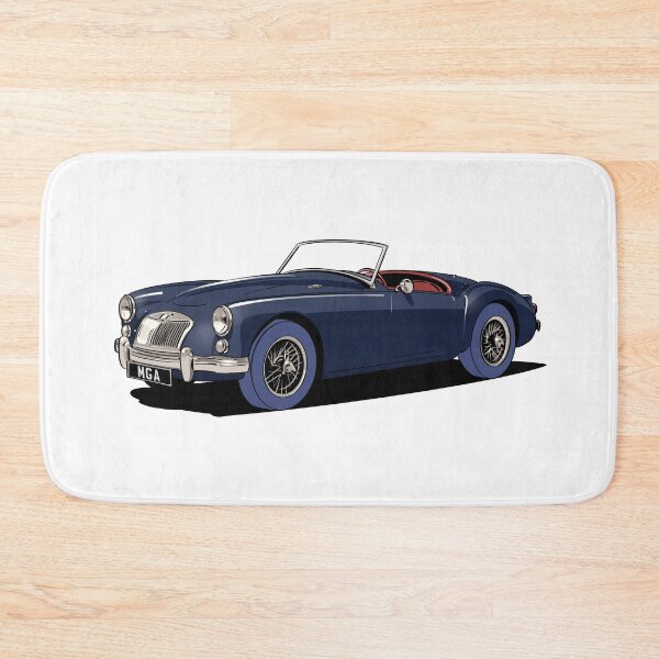 Item preview, MG MGA Roadster in blue designed and sold by Webazoot Industries - Car Art.