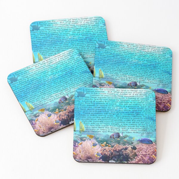 Item preview, Marine Space Habitats 2 Art designed and sold by Alicefish.
