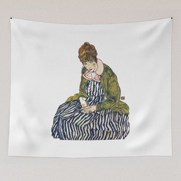 Item preview, Artist’s Wife, Seated by Egon Schiele designed and sold by TeeARTHY.