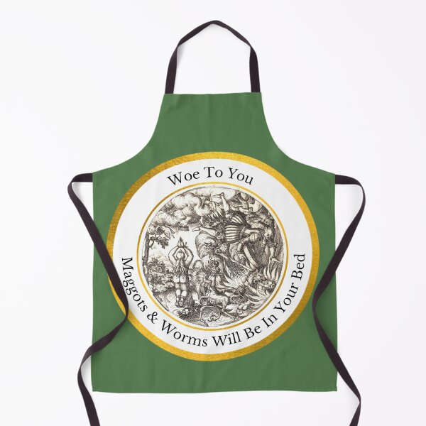 Item preview, Woe To You, Maggots & Worms Will Be In Your Bed designed and sold by artistoutfitter.