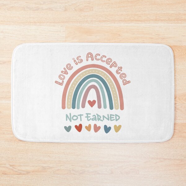 Item preview, Love Is Accepted, Not Earned designed and sold by UofHeaven.