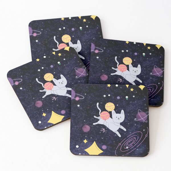 Item preview, Playful space kitty designed and sold by Fearepixeuhv.