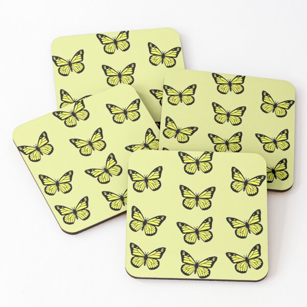 Item preview, Yellow Butterfly Aesthetic Pattern designed and sold by Lauren-dx14.