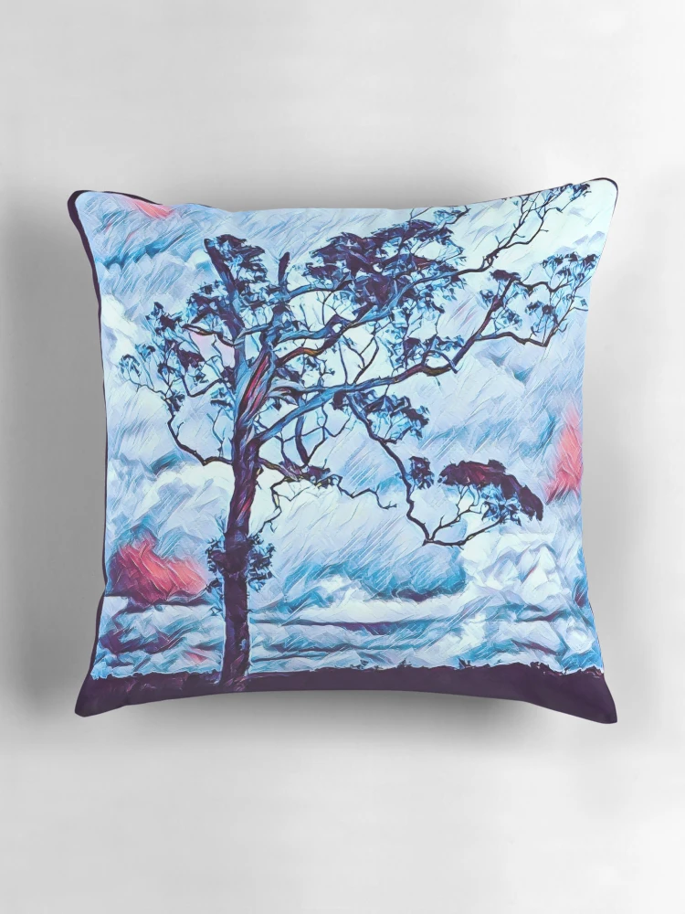 Thumbnail 3 of 4, Pillow, Dramatic Sky designed and sold by RandaRubyRed.