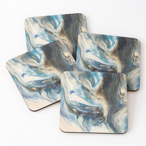 Item preview, Storm abstract acrylic on canvas designed and sold by Color Splash Gallery.