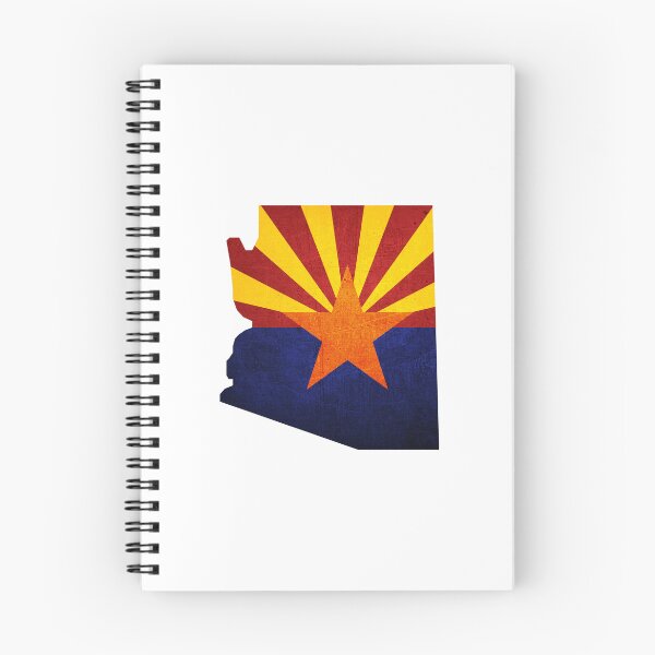 Item preview, Arizona Map Flag designed and sold by BeccaDaniels.