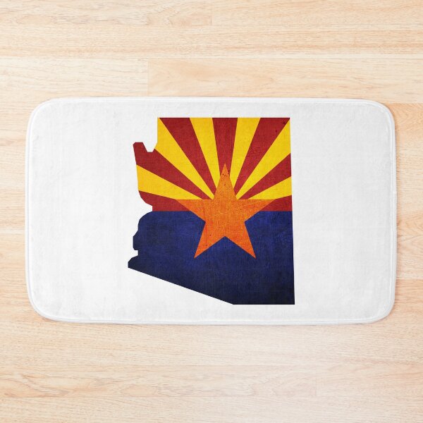 Item preview, Arizona Map Flag designed and sold by BeccaDaniels.