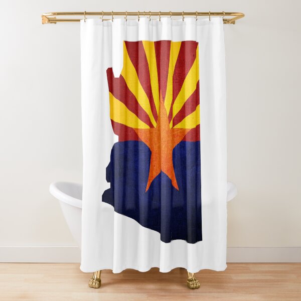Item preview, Arizona Map Flag designed and sold by BeccaDaniels.