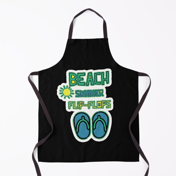 Item preview, beach flip flops cute summer days designed and sold by twobillion.