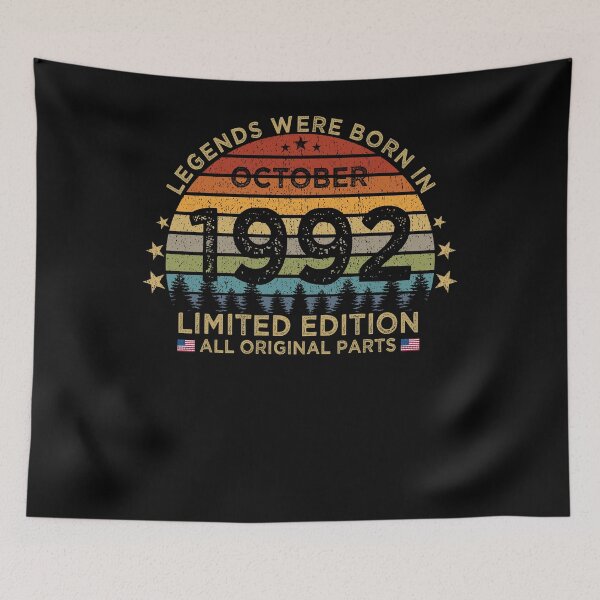 Item preview, Legends Were Born In October 1992 Limited Edition Patriotic designed and sold by cssdru.