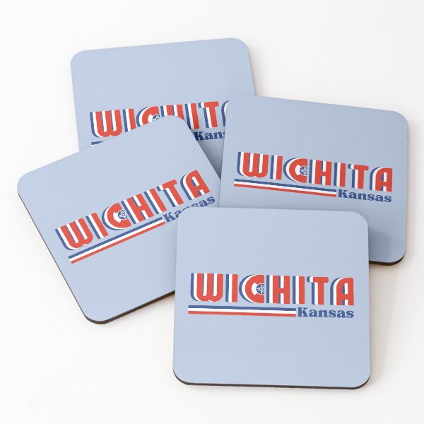 Item preview, Wichita, Kansas - Retro Flag designed and sold by AK Design Co..