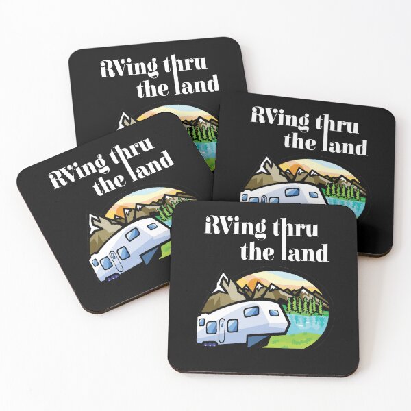 Item preview, Camping Camper RVing thru the Land designed and sold by fantasticdesign.