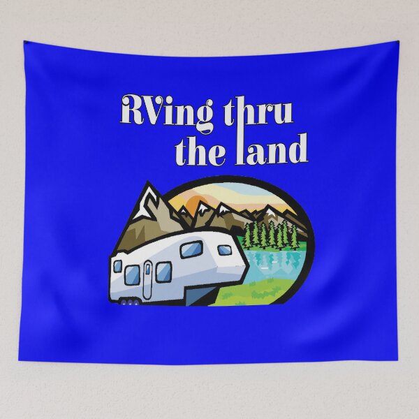 Item preview, Camping Camper RVing thru the Land designed and sold by fantasticdesign.